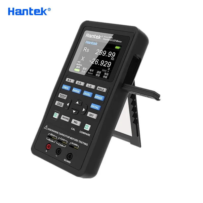 

Hantek TO11/TO22 2.8 Inch Digital LCR-Meter Portable Handeld Inductance Capacitance Resistance Measurement Tester Tools