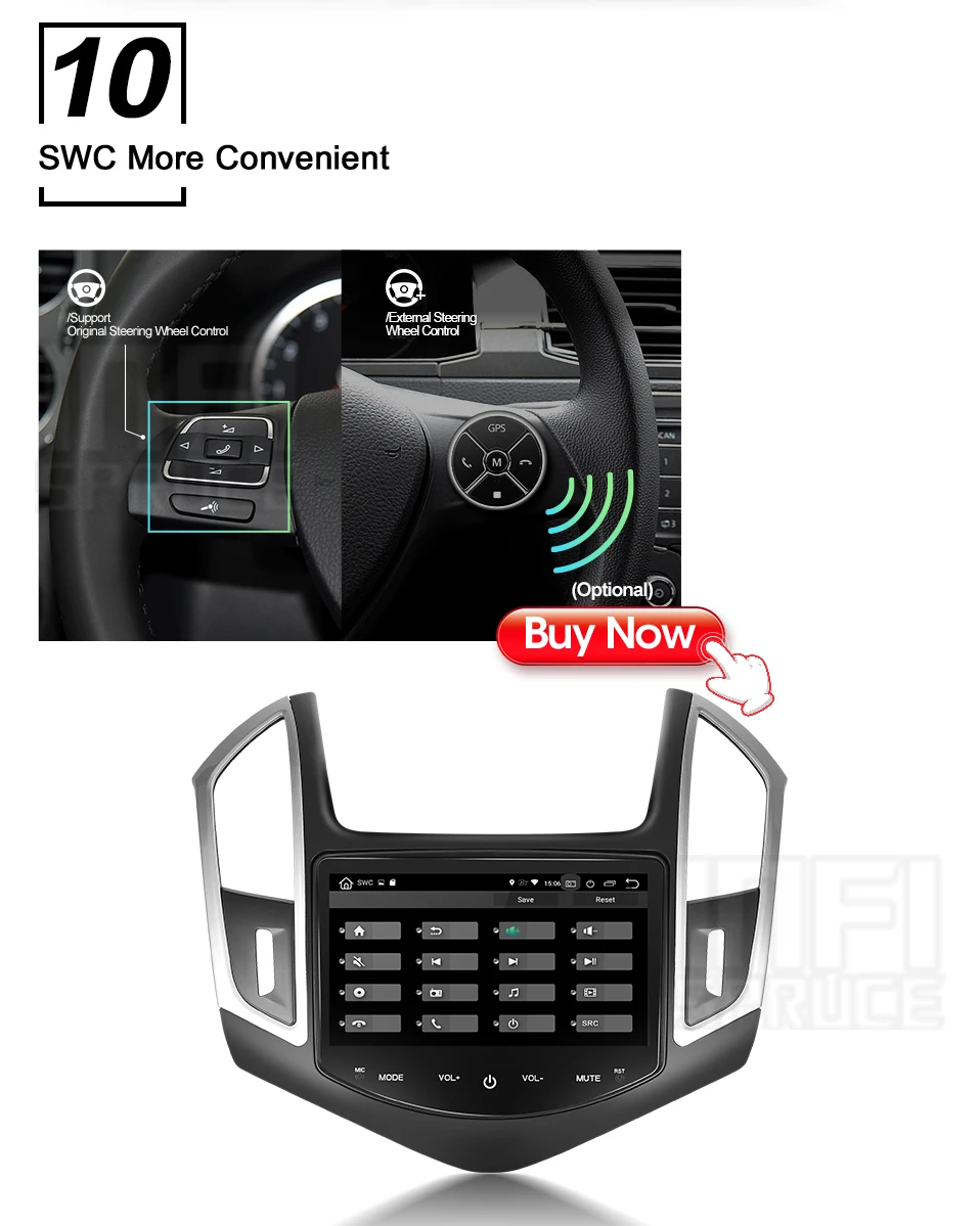Android 9,0 автомобильный dvd gps плеер для Chevrolet Cruze 2013 с радио gps навигацией Поддержка Зеркало Ссылка руль