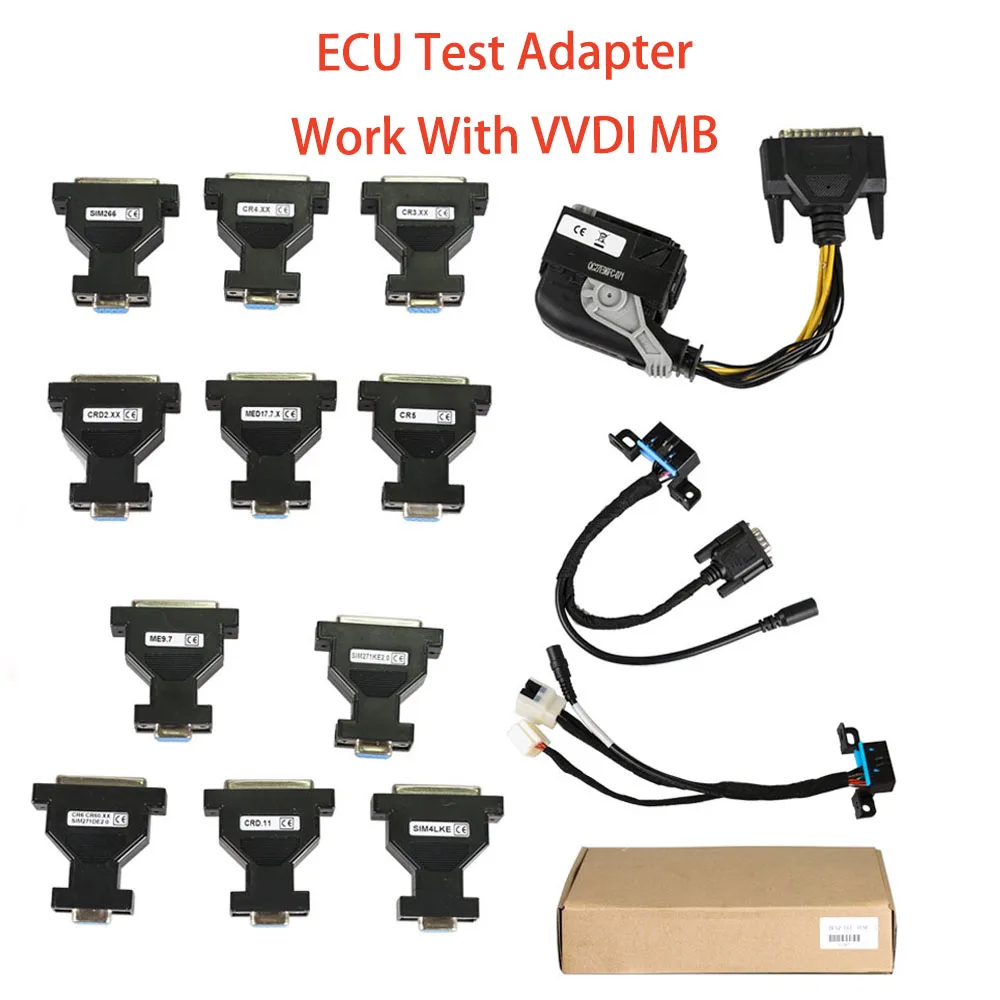 For Mercedes For Benz ECU Test Adapter Work With VVDI MB Tool/KESS V2/KTAG/NEC PRO57 Used to brush all For Benz ECU ezs test plarform for mercedes benz w205 work with vvdi mb bga tool