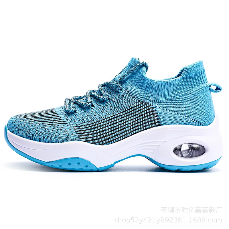 

Plus Size Ladies Casual Shoes Sports Woven Breathable Air Cushion Women's Shoes Tenis Feminino Casual Walking Shoes