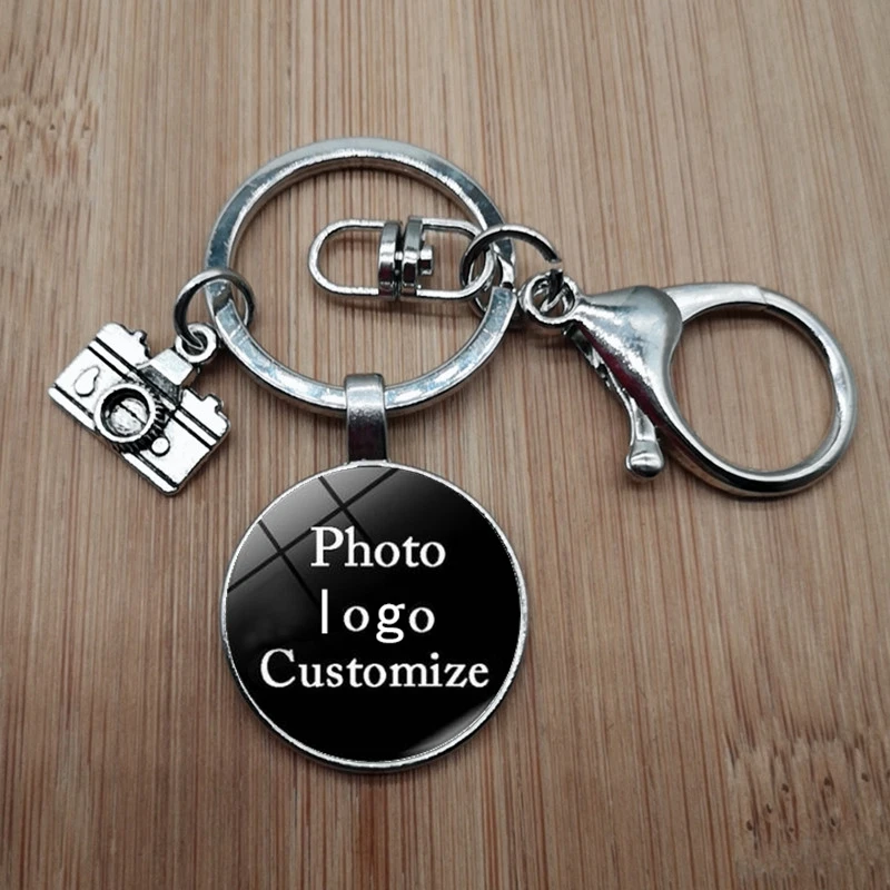 Лидер продаж модный ретро-брелок с милым узором для камеры брелок мини-камеры