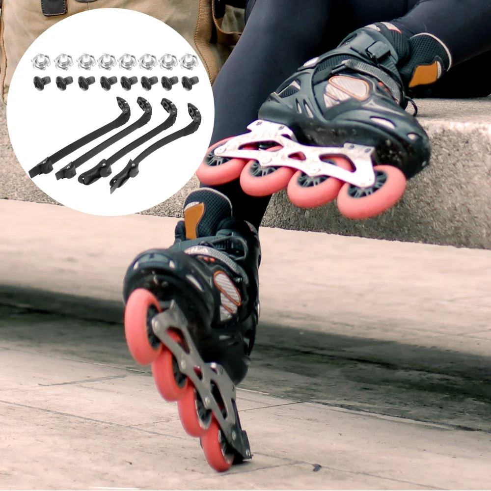 

Practical Roller Shoes Bar Buckle Strap Belt Skating Accessories