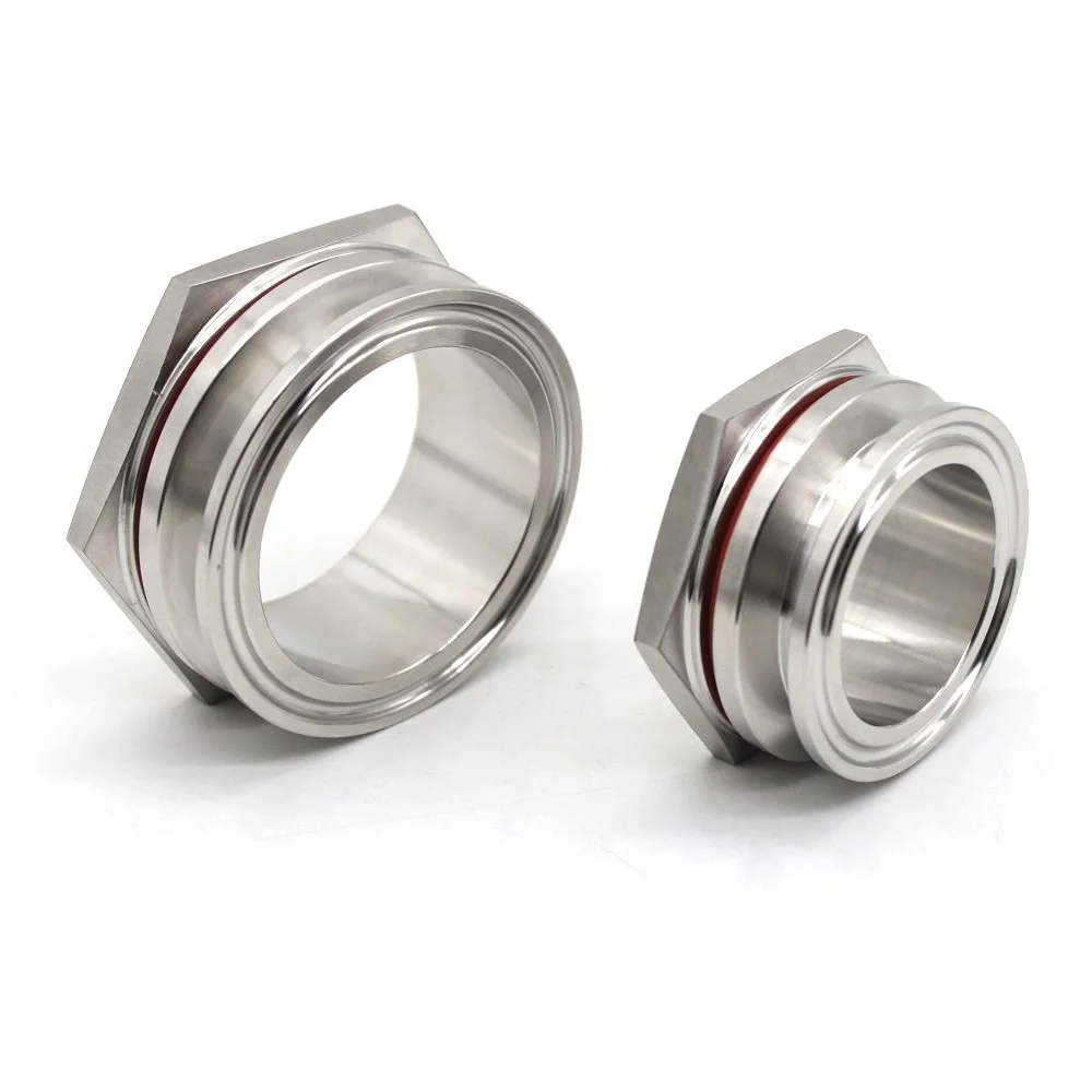 Компрессионная перегородка 1 5 дюйма 2 из нержавеющей стали 304|Фитинги для труб| |