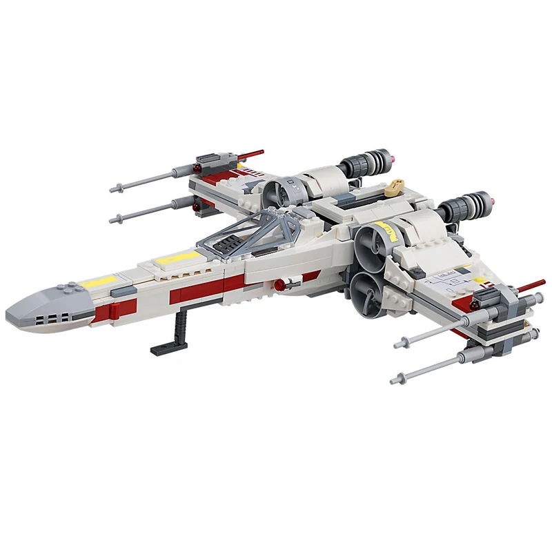 

In stock 05145 Star X-Wing Starfighters Compatible with Wars 75218 Building Toys Blocks Bricks for Kids