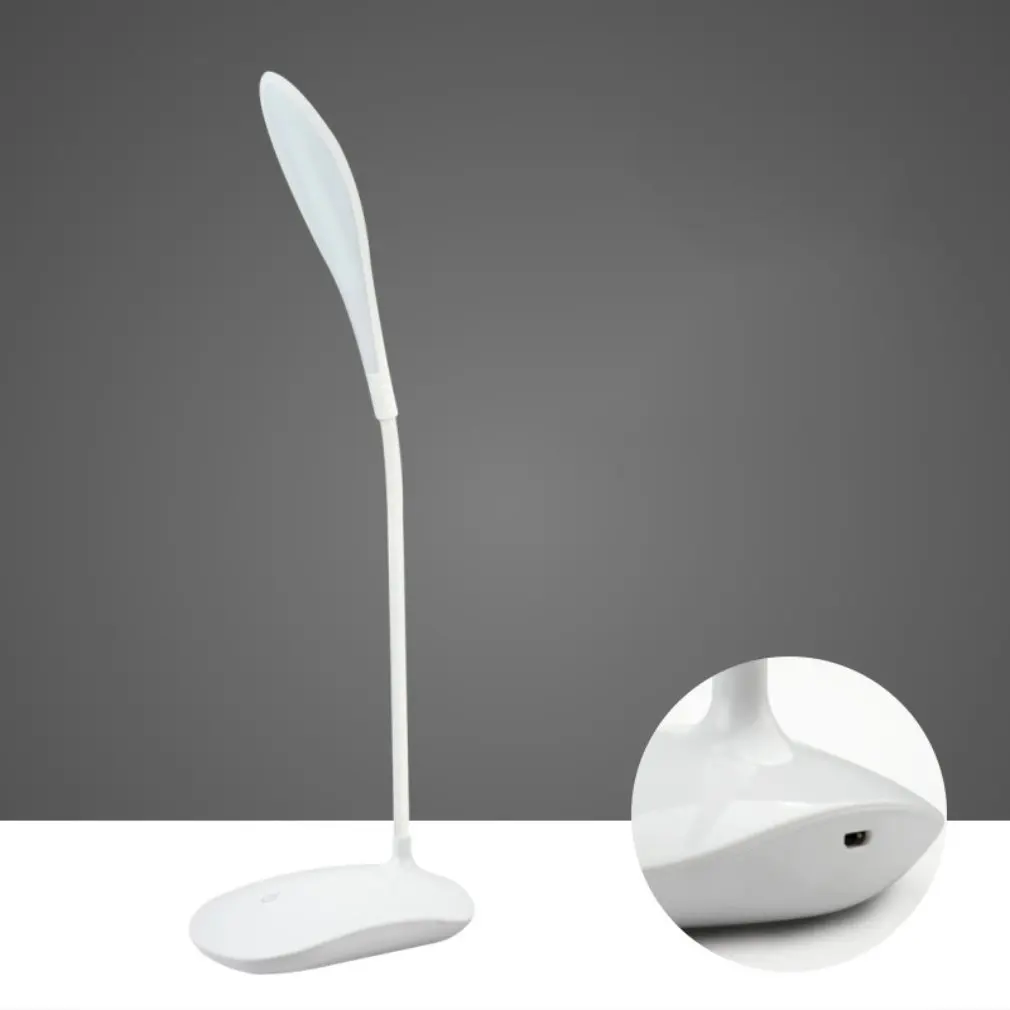 

Rechargeable Clip Desk Lamp Student Dormitory Desk Bedside Reading Lamp LED Eye Protection Lamp 700mah