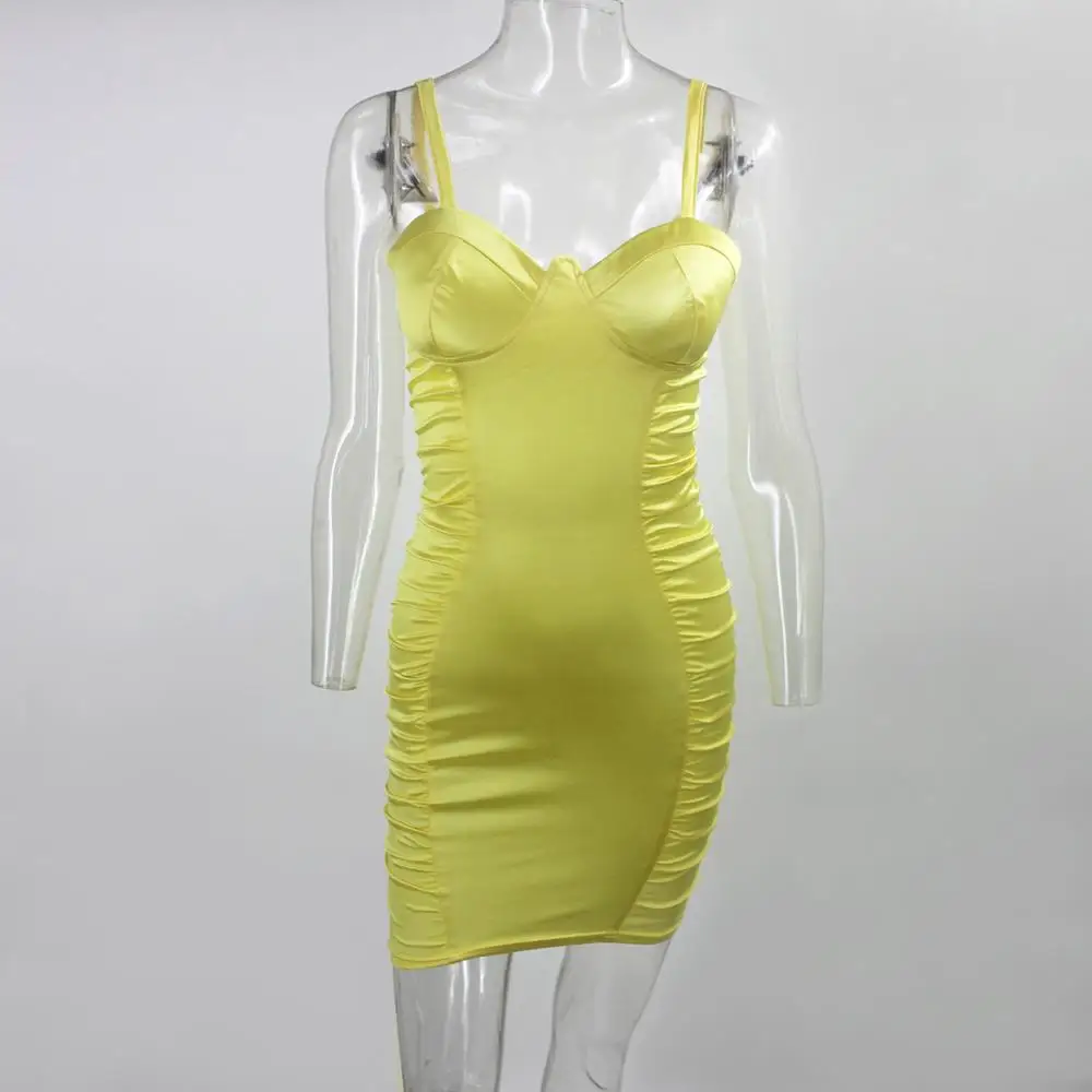 Женское Короткое вечернее мини платье без рукавов с v образным вырезом|Женские