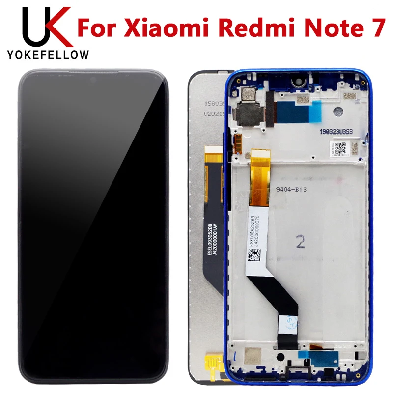 100% протестированный для Xiaomi Redmi Note 7 ЖК дисплей с сенсорным экраном в сборе Pro LCD