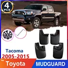 Автомобильное крыло брызговик для Toyota Tacoma 2005  2015 2006 2007 2008 2009 2010 Брызговики щитки автомобильные аксессуары наклейки