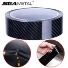 Автомобильная наклейка и наклейки 5D, наклейки из углеродного волокна, виниловая Автомобильная водонепроницаемая пленка на порог, багажник, бампер, защитные аксессуары