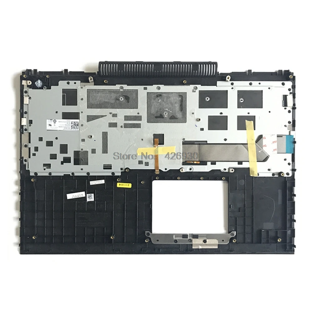Ноутбук Palmrest Клавиатура для ноутбука DELL Inspiron 15 7000 7566 7567 0MDC8K MDC8K 03R0JR 3R0JR 0MDC8K MDC8K США подсветкой верхний чехол