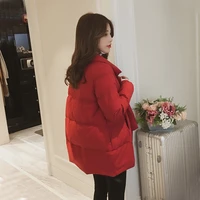 new winter superior quality cotton coat jacket korean high quality women clothing fashion casual thickening women outerwe y1068