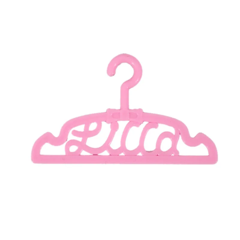 

20 Pcs/Lot Bowknot/Love Mini Hangers For Barbies Doll Clothes Dress,Fashion Barbies Accessories,for Barbiees Ken Doll ,Furniture