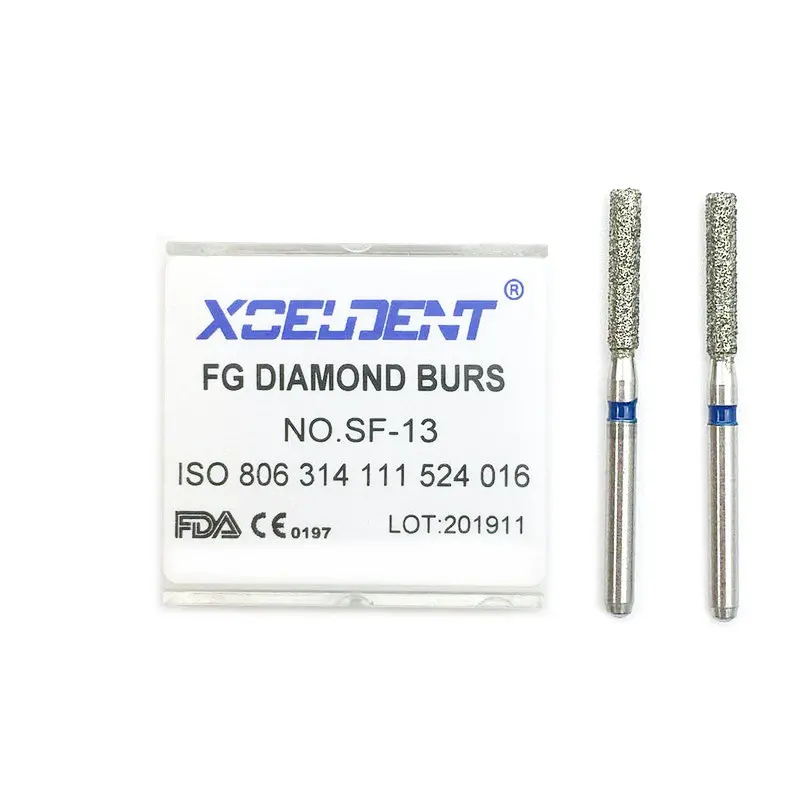 10 шт алмазные стоматологические боры сверла высокого Скорость шлифовка