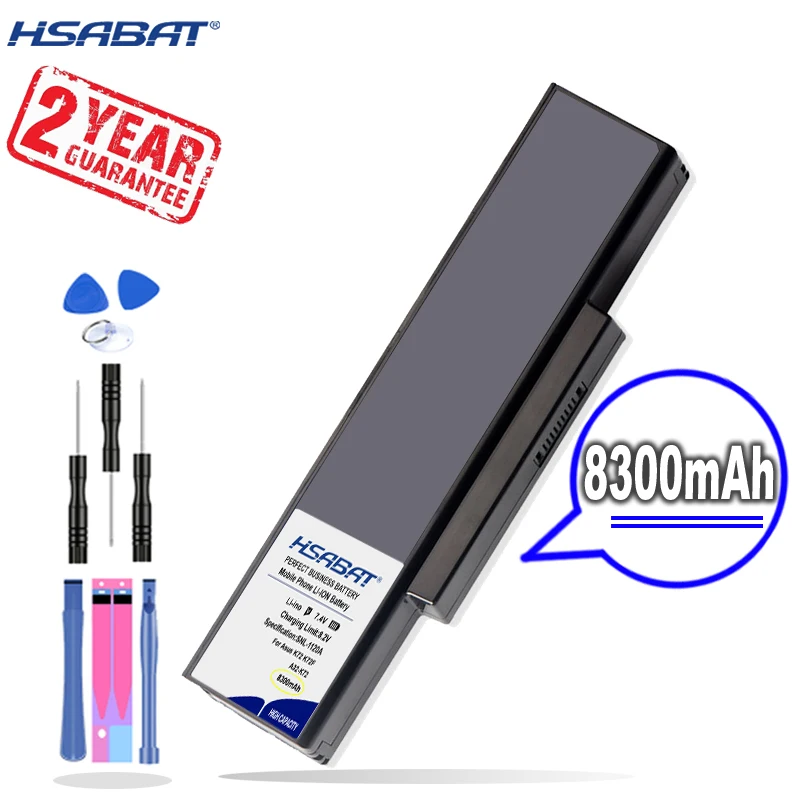Новое поступление [HSABAT] 8300 мА/ч Батарея для ASUS A32-N71 A32-K72 K72 K72F K72D K72DR K73 K73SV K73S K73E N73SV X72
