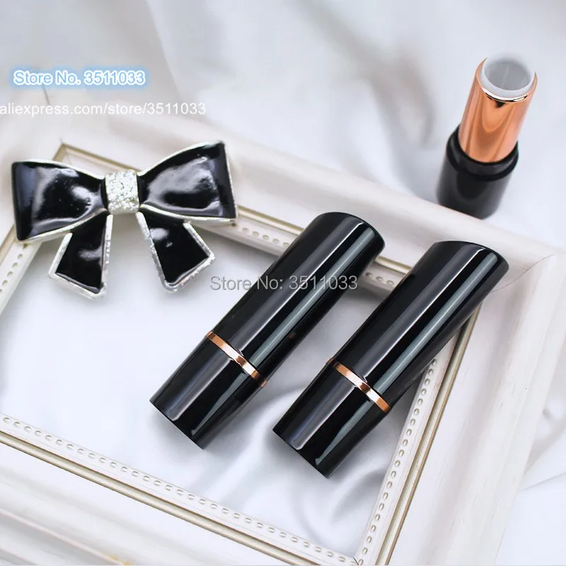 12 1 мм пустая трубка губной помады круглый Форма под губную помаду DIY бальзам для