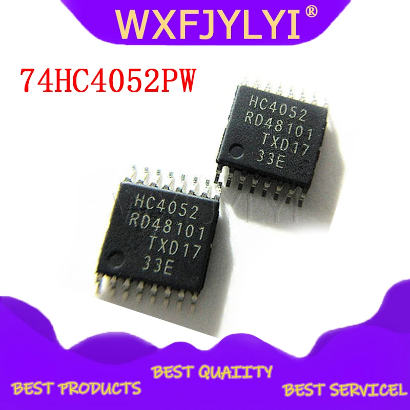 10pcs/lot 74HC4052PW HC4052 TSSOP16 new original | Электронные компоненты и принадлежности