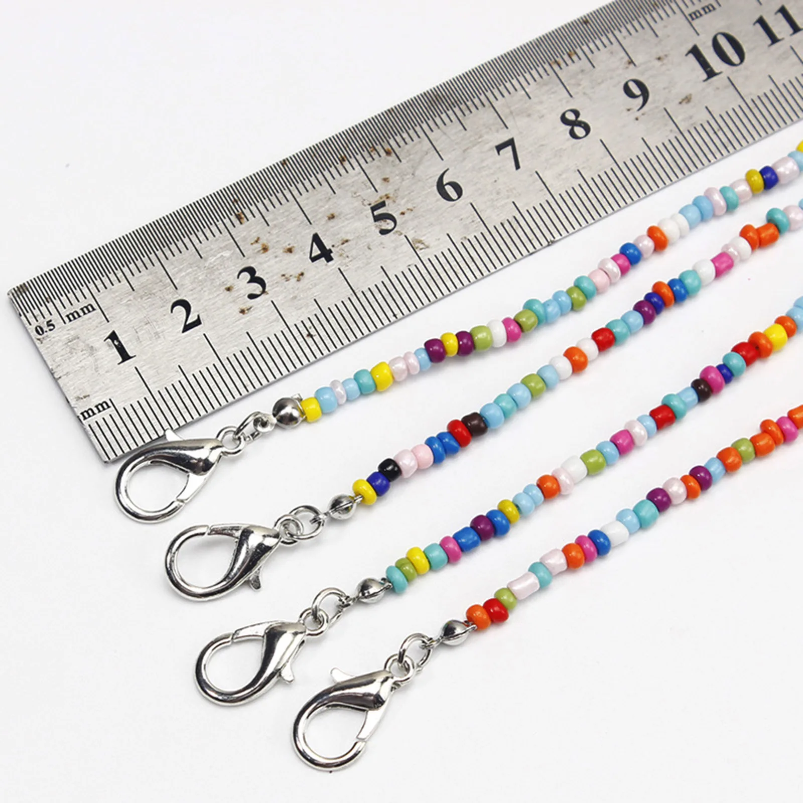 

5pcs Anti-separation Face Cover Colorful Rope Lanyard Anti-Lose Anti-fall Hanging Neck Rop Halter Ropes H9