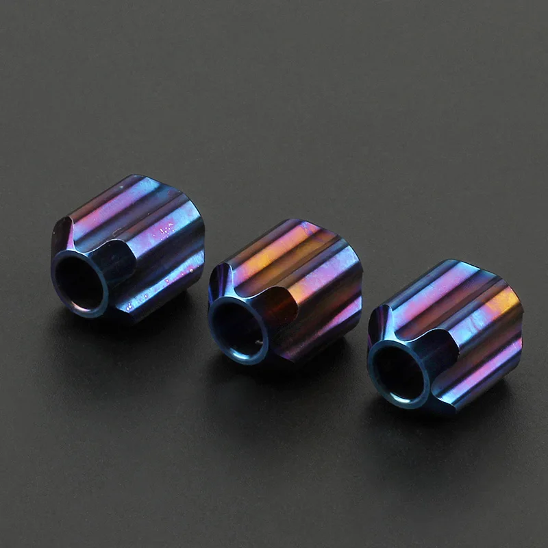 Бусы из титанового сплава с ЧПУ для повседневного использования небольшие