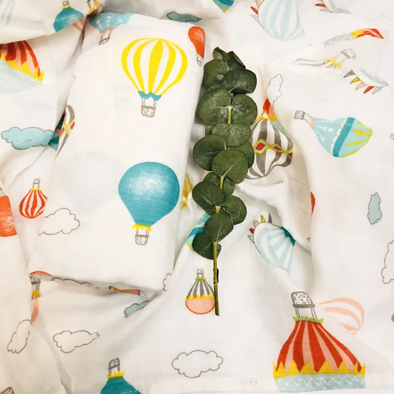 Пеленка из 70% бамбука для младенцев одеяло муслина лучше чем у Адена