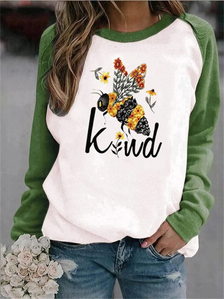 

RED 2 Women hoodies Oversized hoodies 2021 winter raglan sleeve head leisure printed flannel fleece