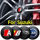 4 шт., 56 мм наклейки на колесики Suzuki Swift SX4 Jimny Ignis Alto Samurai