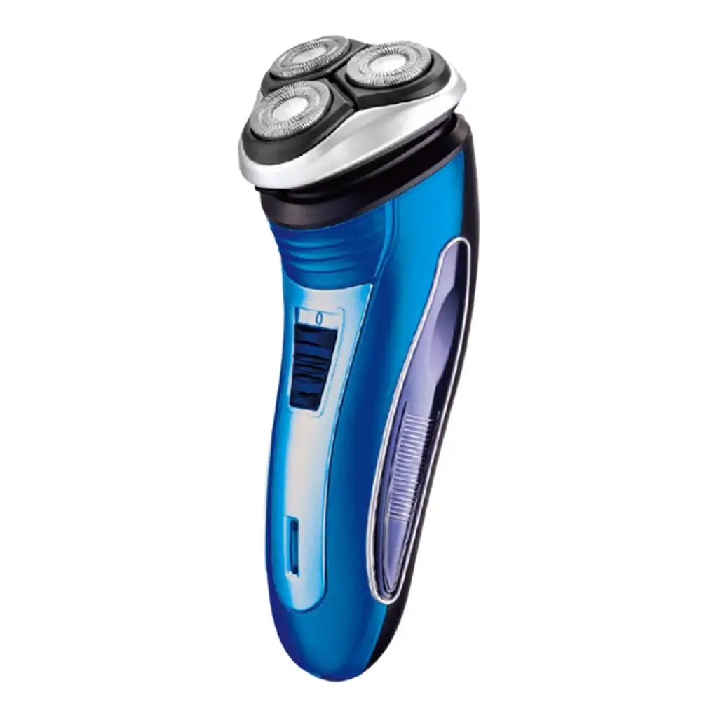 

Men's Rechargeable Three Heads Floating Head Electric Razors Beard Trimmer