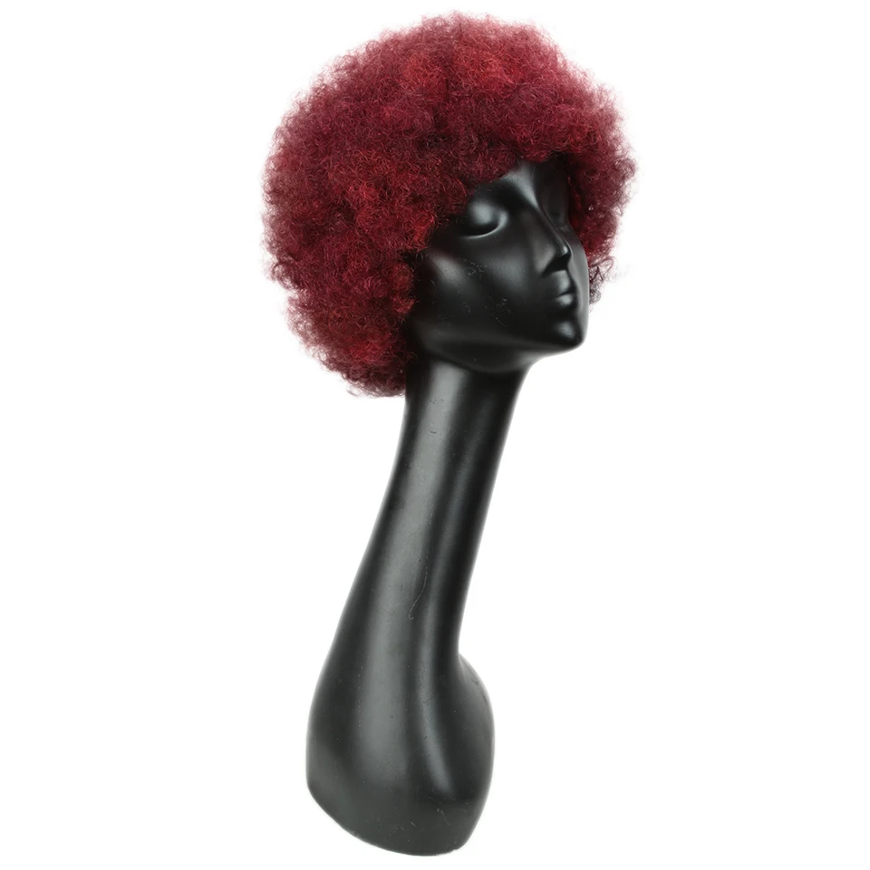 Парики из натуральных монгольских волос 100% темно-каштановые и красные - купить по