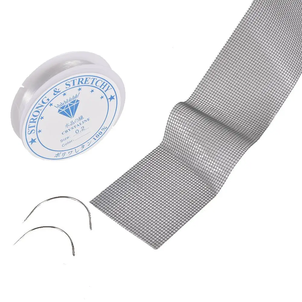 

Door Window Fiberglass Mesh Tape 2m Repair Tool Set Two Needles With Thread Gray Canvas Fiber Tape Prevent Mosquitoes Insect Net