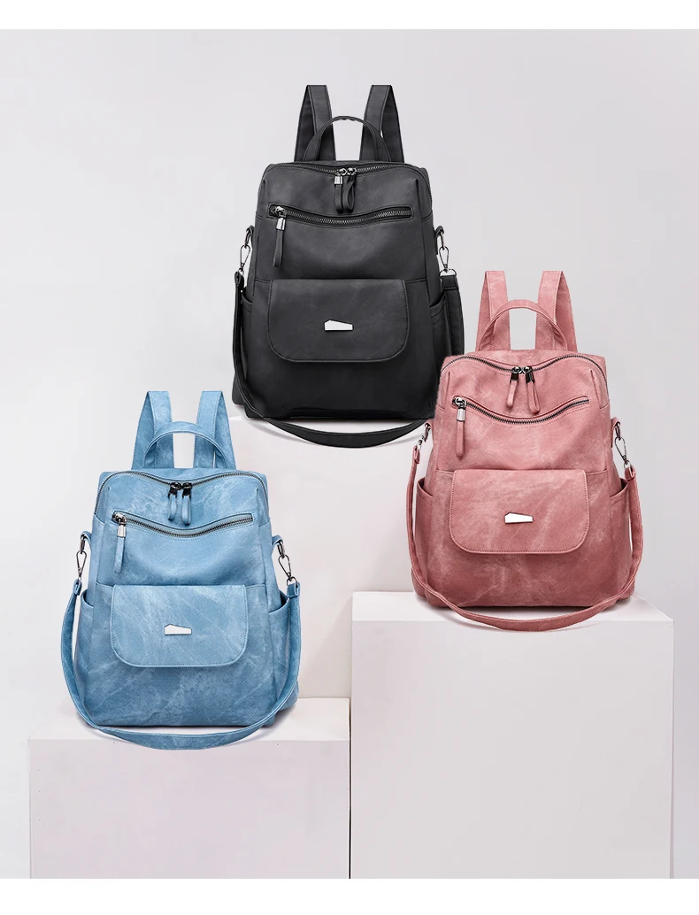 Мода Rugzak женский Mochila PU кожаные школьные сумки для девочек-подростков sac высококачественный Женский рюкзак для путешествий сумка для отдыха XA500H