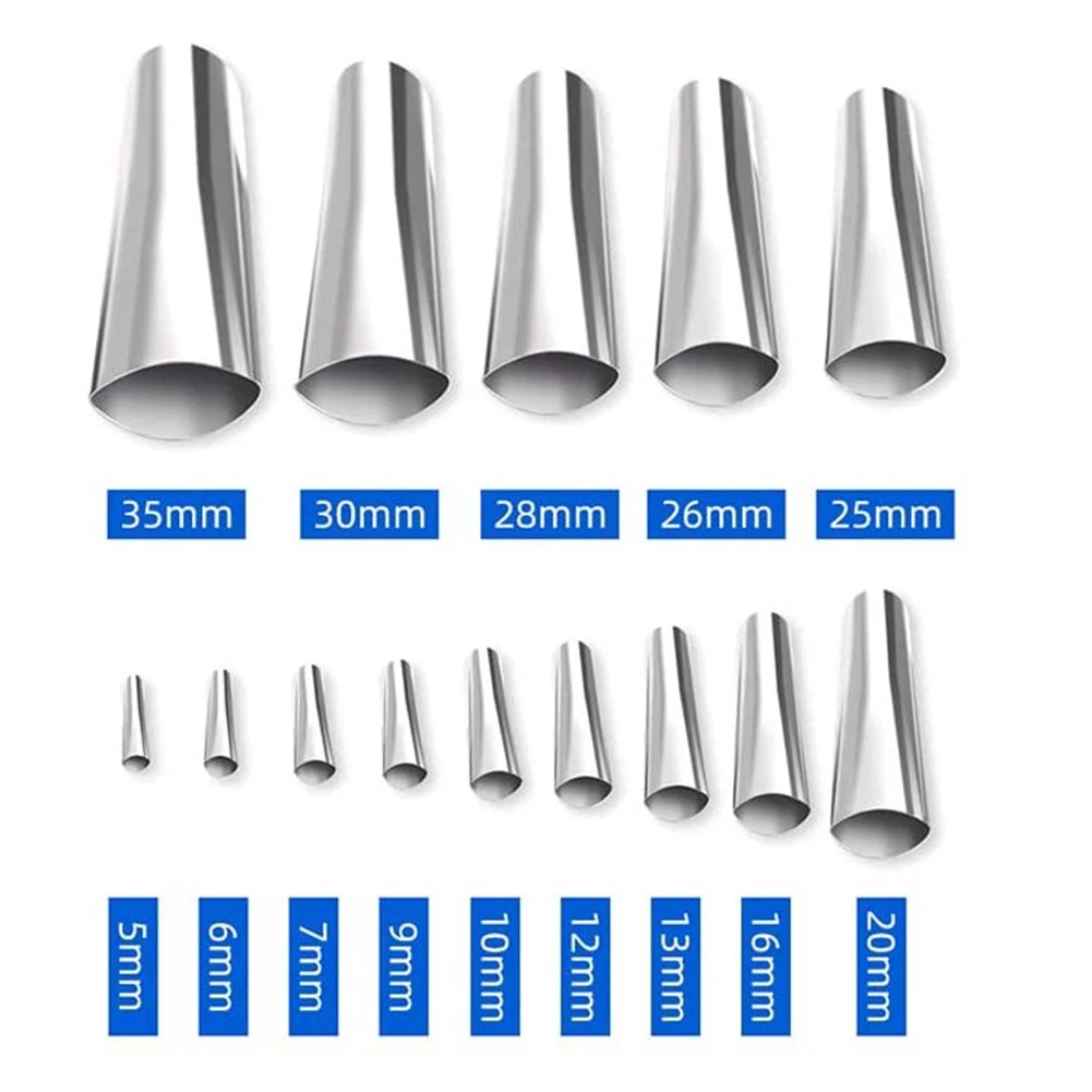 

19pcs/Set Finisher Caulk Nozzle Caulking Sealant Tool Applicator Stainless Steel for Sealing and Caulking Accessories