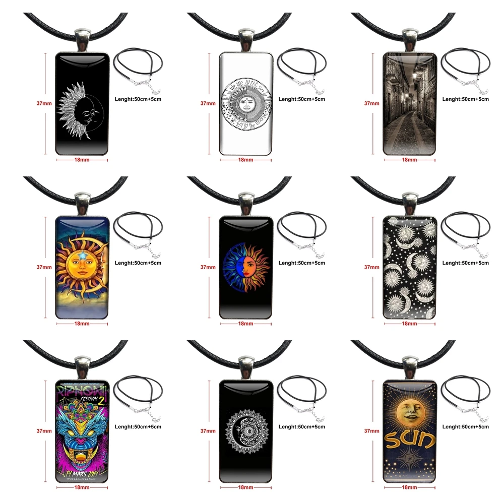 Подарок для мужчин и женщин Психоделическое богемное солнце луна Винтажные