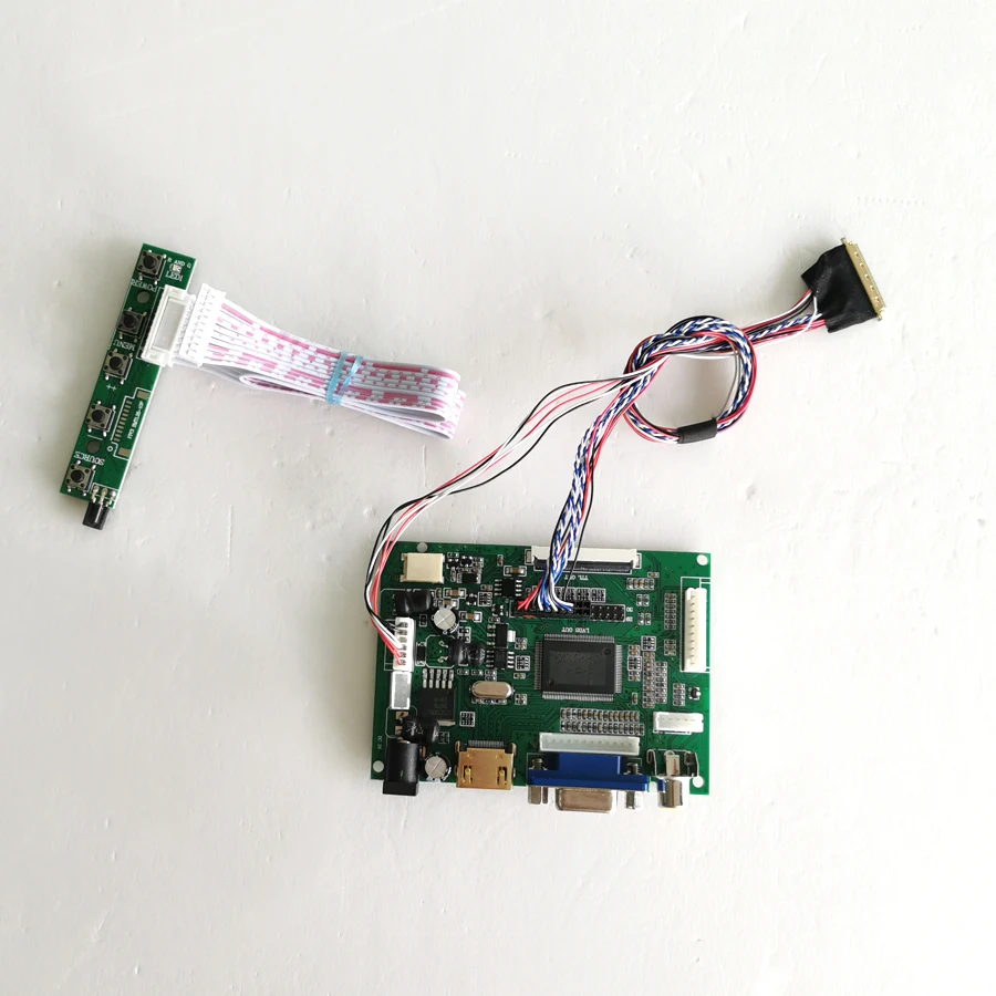 

For B101AW03/B101AW07 10.1" Notebook PC Panel LVDS 40Pin WLED 1024*600 2AV+VGA LCD Screen Controller Drive Board Kit