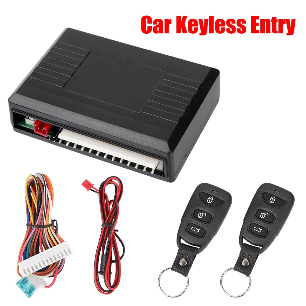 

With Car Alarm Systems Auto Remote Central Kit Central Locking Remote Control Car Remote Central Door Lock Keyless System