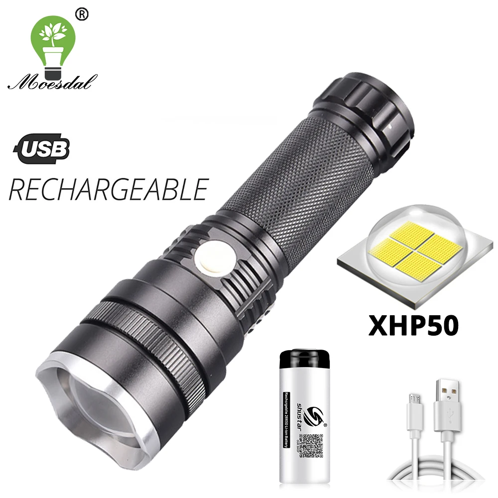 

Супер яркий 4-ядерный светодиодный фонарик XHP50 из алюминиевого сплава водонепроницаемый и противоударный механический зум супер яркий фона...