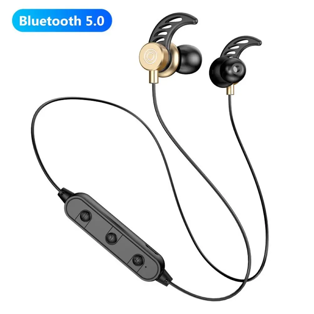 Наушники вкладыши Беспроводные с поддержкой Bluetooth 5 0 и микрофоном|Наушники