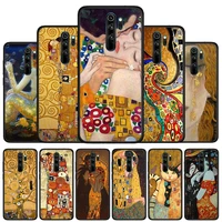 kiss by gustav klimt silicone cover for xiaomi redmi 10 9t 9 9c 9a 9at 9i 8 8a 7 6 pro 7a 6a 5 5a 4x s2 plus phone case