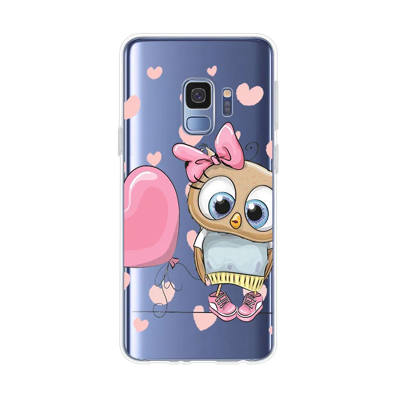 Силиконовый чехол для телефона Samsung S9 S10 S8 S7 S6 S5 Edge + S10e Plus мягкий из ТПУ Galaxy Note 9 8 5 4 3