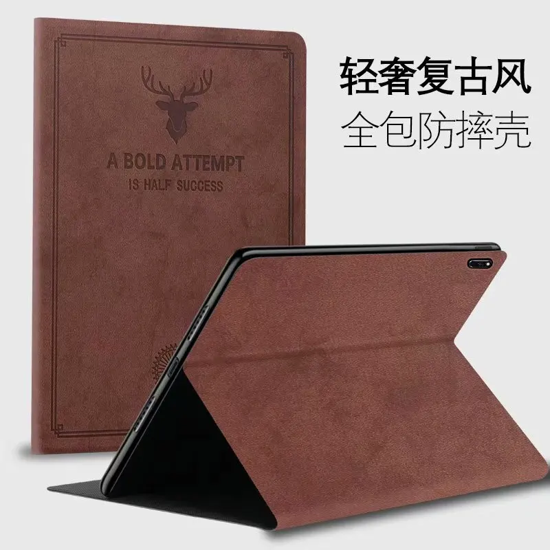 Умный чехол с рисунком оленя для Huawei MatePad Pro 10 8 дюйма флип-чехол из искусственной