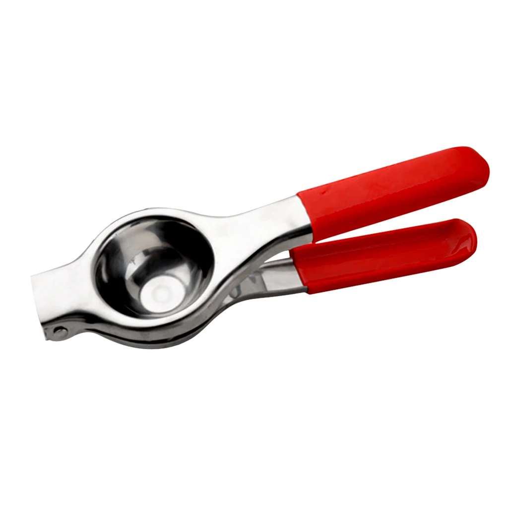

Bar Stainless Steel Lemon Orange Lime Squeezer Juicer Hand Press Tool 2Color