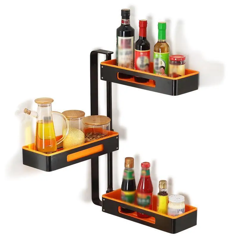 Холодильник Организация дальномер Almacenamiento Escurridor De Platos поворот кухни Cocina Organizador