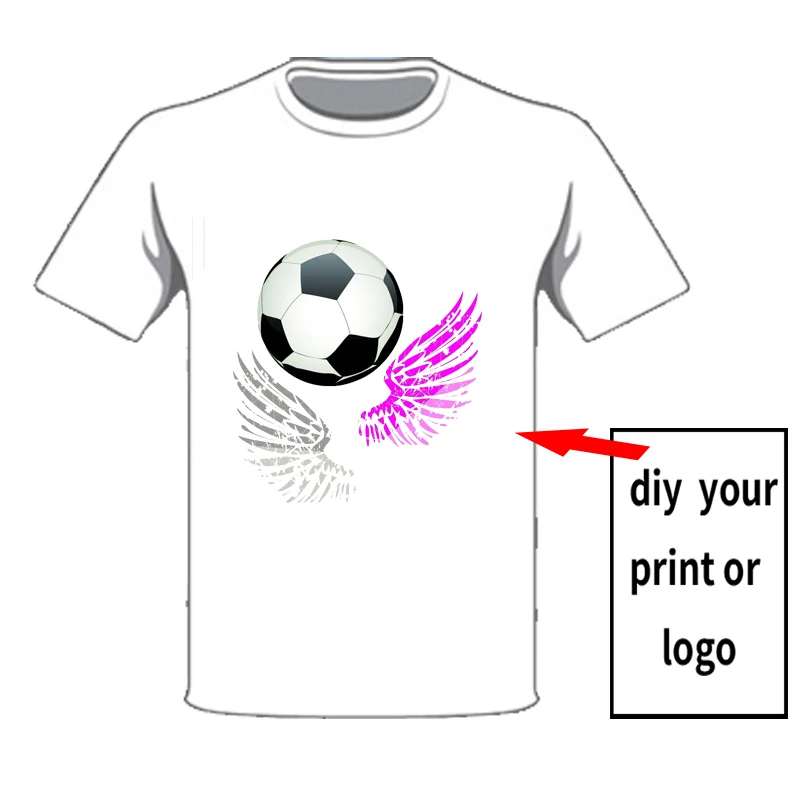 

DIY LOGO Photo Text Customized Print T Shirt for Kid And Man's Women's Girl's DIY Photo Logo Brand Top Tees T-Shirt Short Sleeve