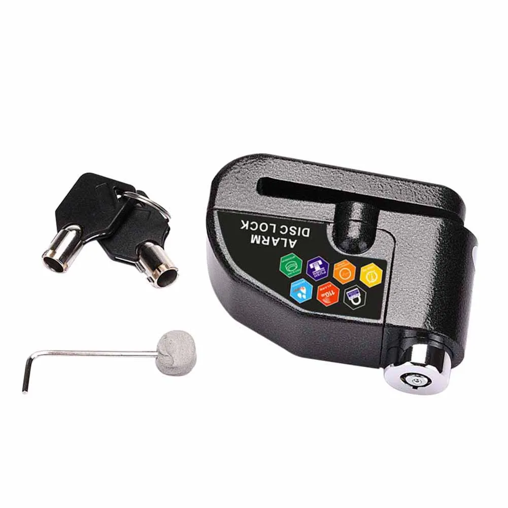 Замок для мотоцикла горного велосипеда Противоугонная сигнализация колесный