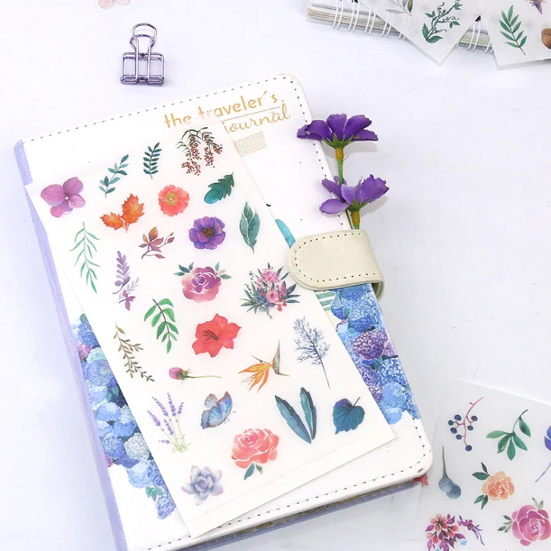 Рисунок 4 - 6 листов Kawaii Flower наклейка