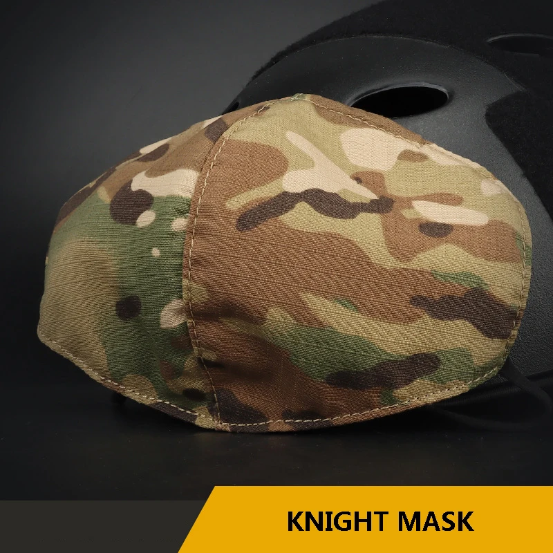 Мультикам военное тактическое Защитное снаряжение маска на половину лица против