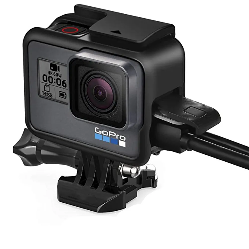 Аксессуары для GoPro Hero 7 6 5 защитная рамка чехол видеокамеры Hero5 черная Экшн