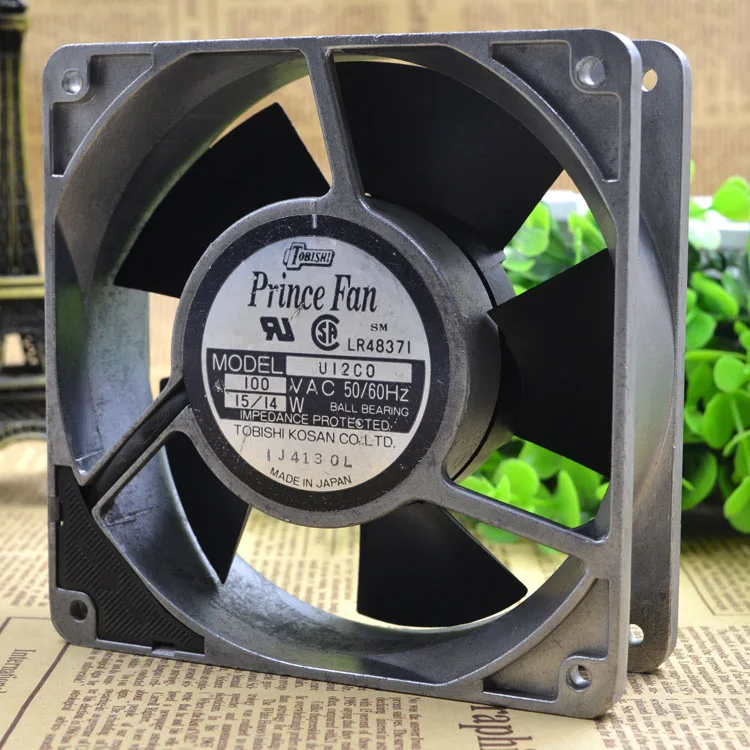 

Authentic Japanese Prince Fan 120*120 * 38MM 100V 15/14W U12co Fan