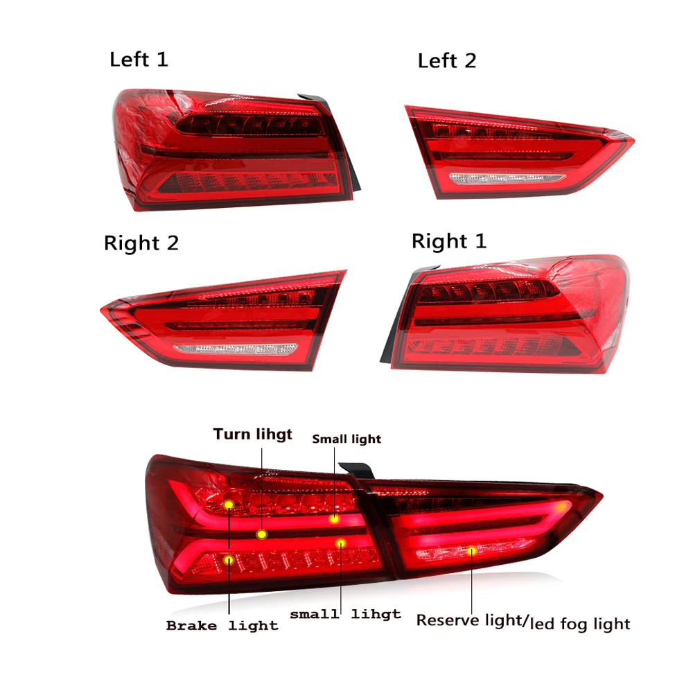 Новое поступление 2019 года задний фонарь в сборе светодиодный светодиодной