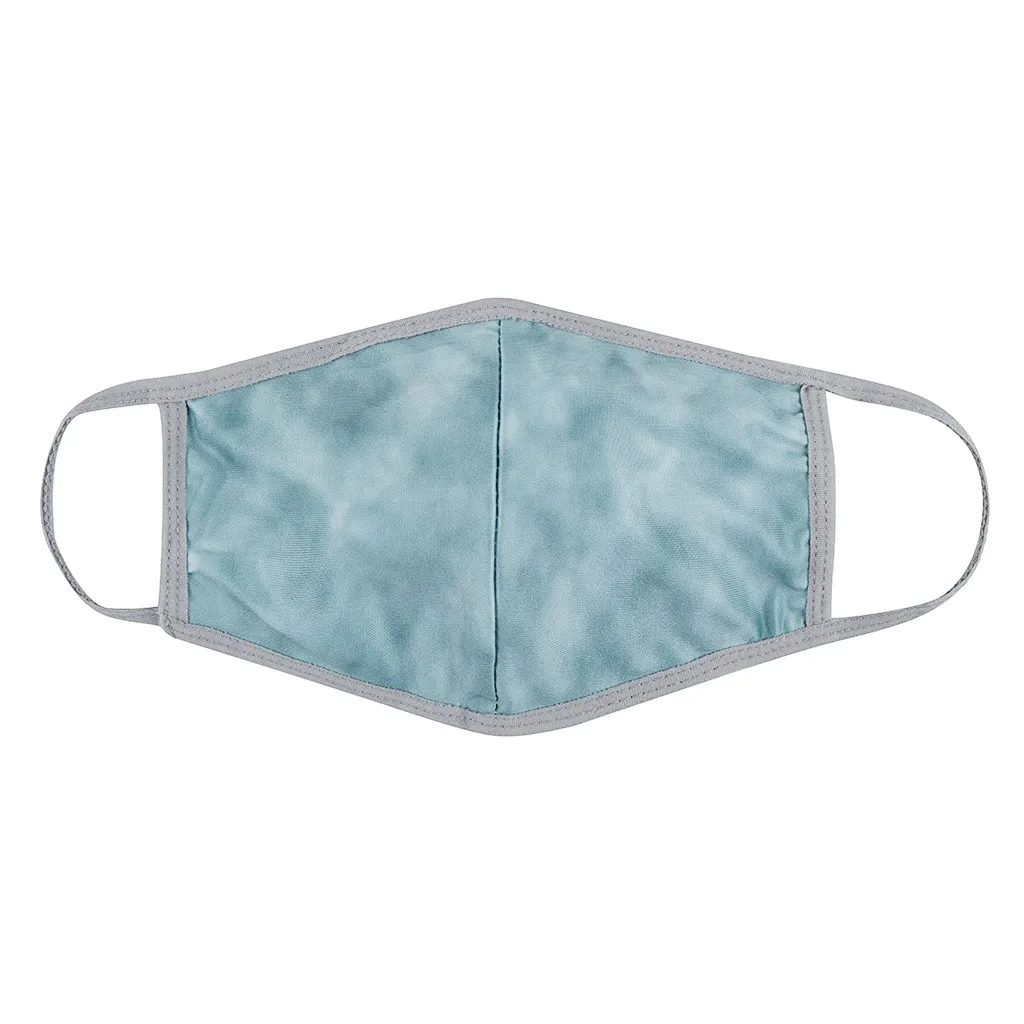 

Fast Delivery Adult Tie-dye Reusable Mouth Mask Bandage Women Washable Face Mask Windproof Mask Protection du visage Mascarilla