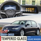 Для Volkswagen VW Golf CD1 MK8 2020 2021 2022 автомобильная навигация автомобильная пленка для инструментов сенсорная полноэкранная защита закаленное стекло