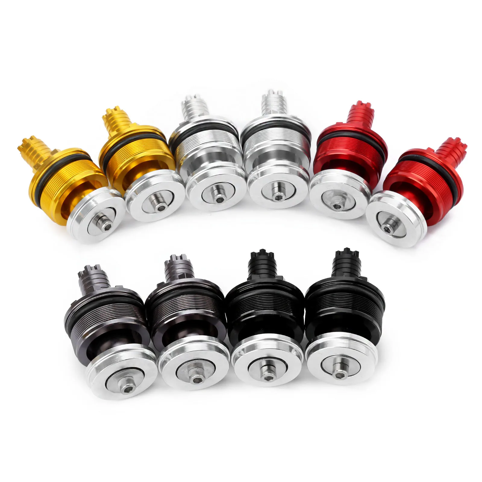 2 шт. 41 мм передняя амортизационная вилка на винте крышка крышки регулировщик